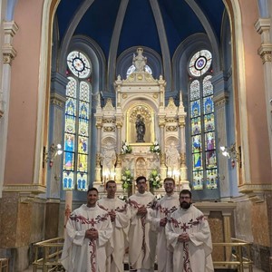 Hodočašće prošlogodišnjih mladomisnika o prvoj obljetnici svećeničkog ređenja